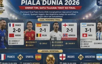 Pertarungan Sengit di Semifinal Piala Dunia: Prancis vs Spanyol