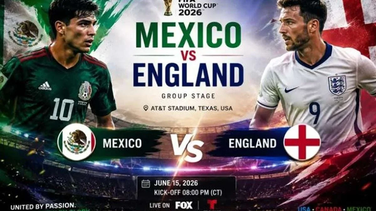 Pertarungan Sengit di Stadion Azteca: Inggris vs Meksiko di Piala Dunia 2026