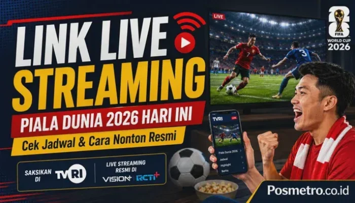 Piala Dunia 2026: Cara Nonton dan Link Live Streaming Resmi