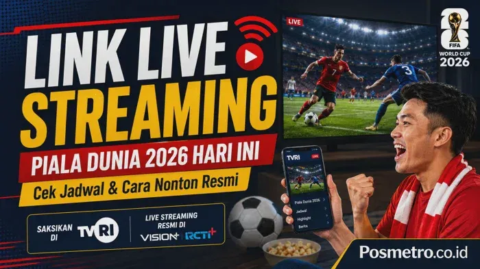 Piala Dunia 2026: Cara Nonton dan Link Live Streaming Resmi