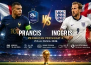 Piala Dunia 2026: Prancis Vs Inggris dan Spanyol Vs Argentina, Siapa yang Akan Menjadi Juara?