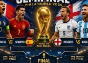 Piala Dunia 2026: Spanyol vs Argentina di Final, Prancis vs Inggris Perebutan Juara 3