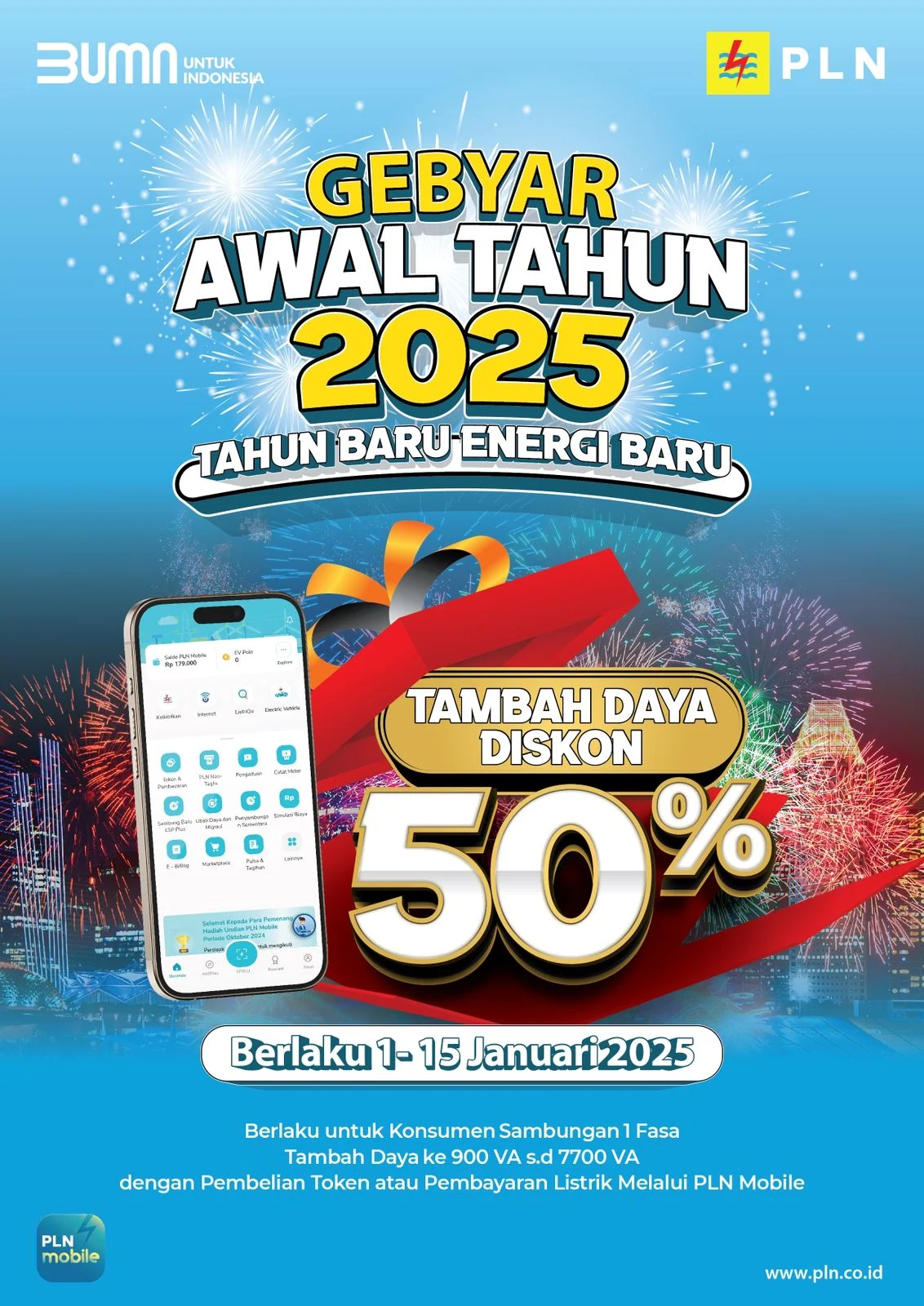 PLN Hadirkan Diskon Tambah Daya 50%, Masyarakat Antusias Manfaatkan Promo
