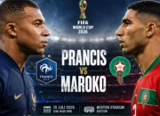 Prancis Kalahkan Maroko 2-0 di Perempat Final Piala Dunia 2026