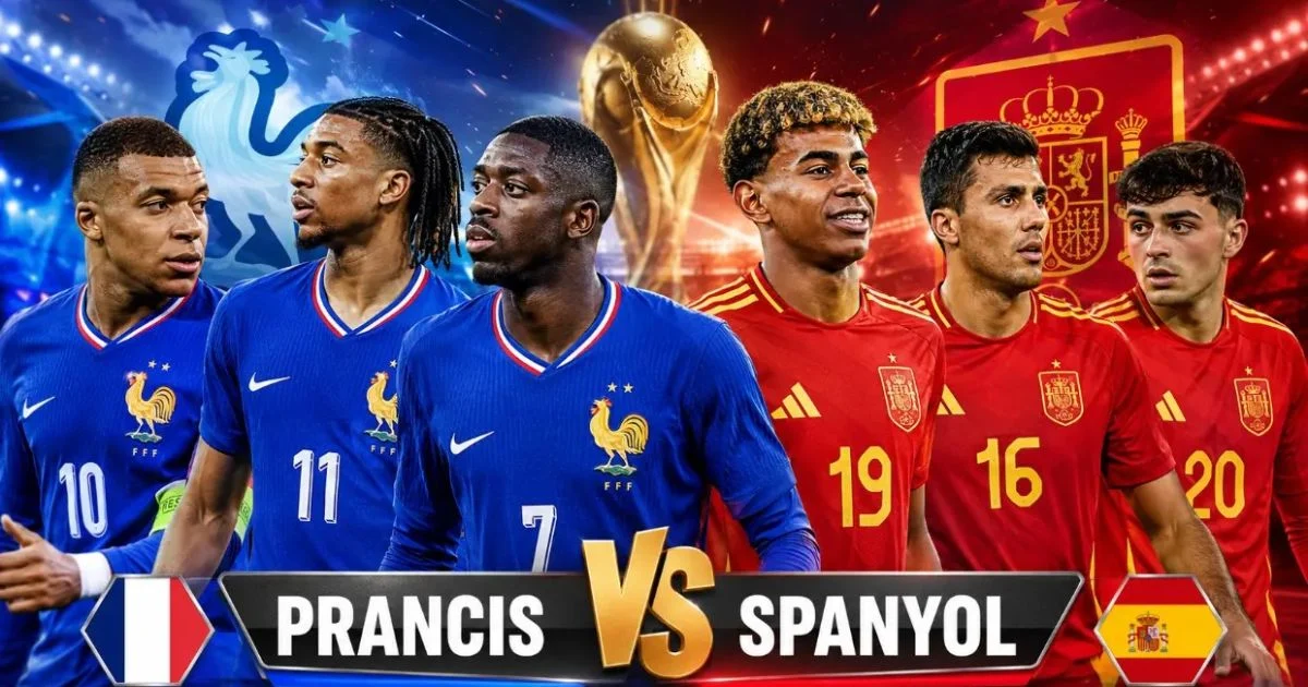 Prancis Siap Menghadapi Spanyol di Semifinal Piala Dunia 2026, Kylian Mbappe Incar Gelar Top Skor