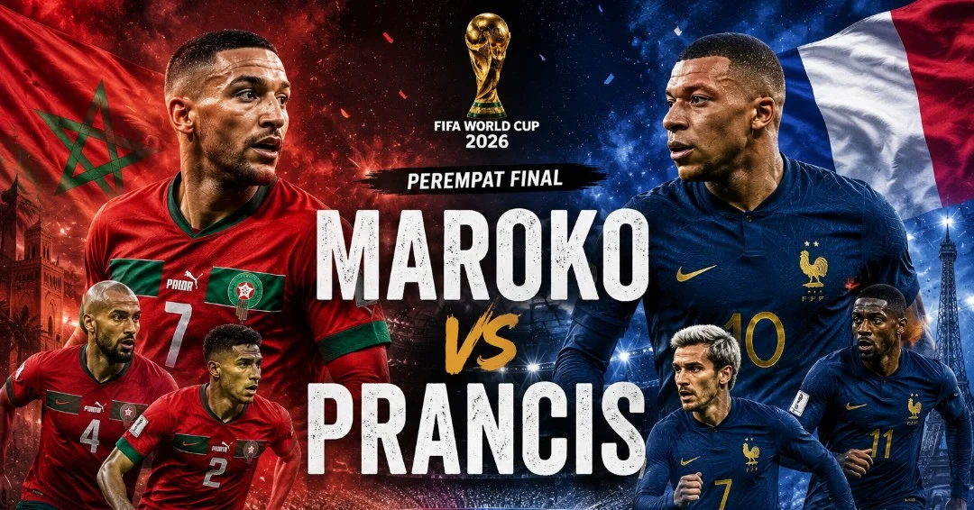 Prancis Sukses Mengalahkan Maroko di Semifinal Piala Dunia 2026