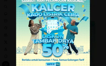 Promo Tambah Daya PLN 50 Persen Diserbu Masyarakat, 10 Ribu Pelanggan Jatim Memanfaatkan Diskon