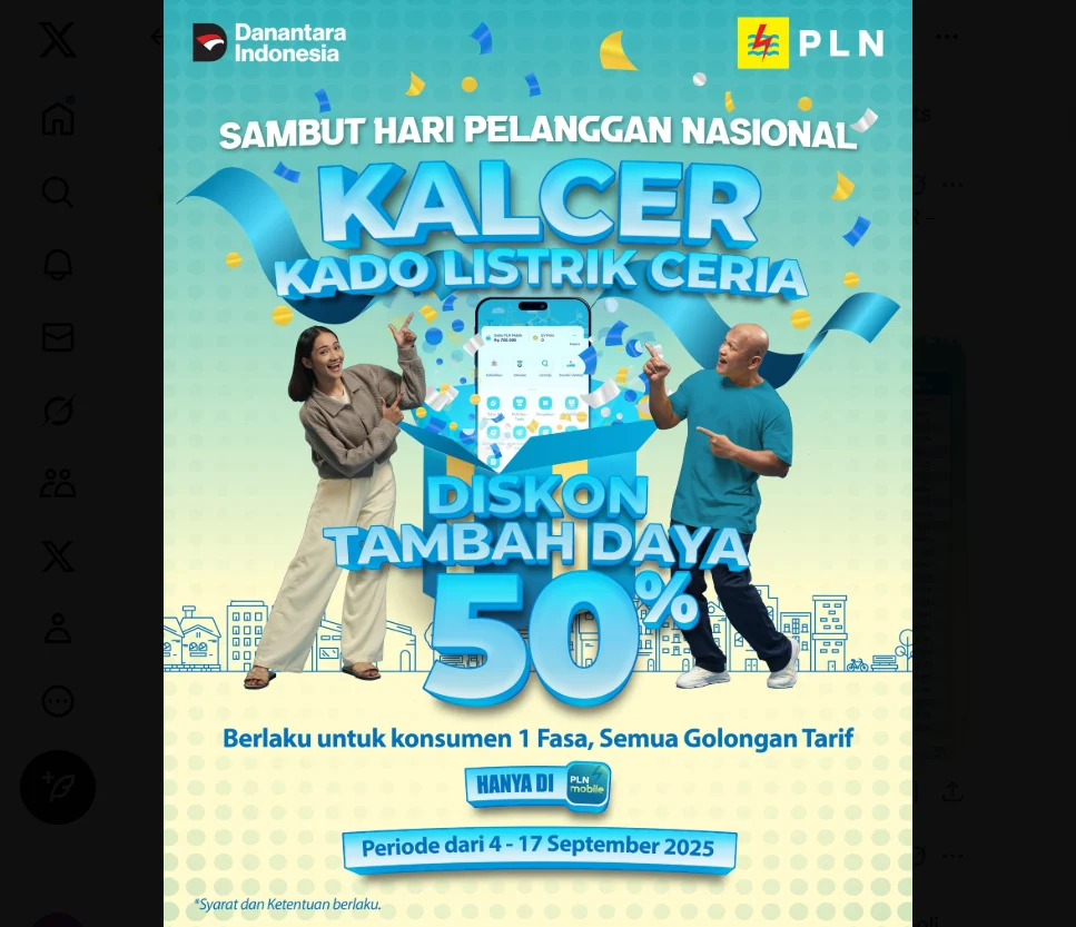 Promo Tambah Daya PLN 50 Persen Diserbu Masyarakat, 10 Ribu Pelanggan Jatim Memanfaatkan Diskon