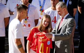 Putri Leonor dan Keluarga Kerajaan Spanyol Merayakan Kemenangan di Piala Dunia