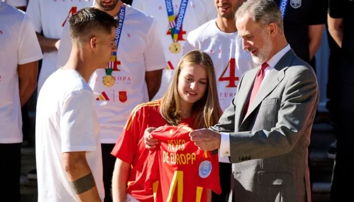 Putri Leonor dan Keluarga Kerajaan Spanyol Merayakan Kemenangan di Piala Dunia