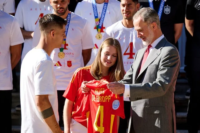 Putri Leonor dan Keluarga Kerajaan Spanyol Merayakan Kemenangan di Piala Dunia