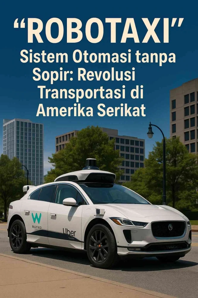 Revolusi Transportasi: Robotaxi Tanpa Pedal Rem, Mungkinkah?