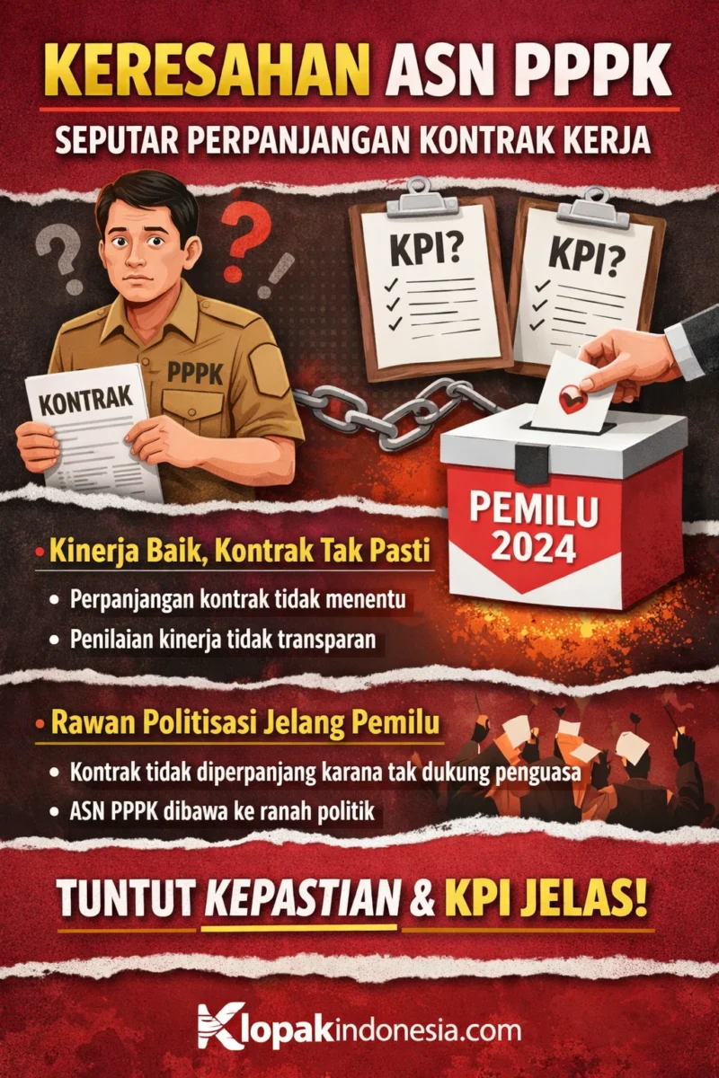 Ribuan PPPK di Indonesia Belum Terima Gaji dan Kepastian Perpanjangan Kontrak