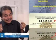 Roy Suryo Hadapi Praperadilan, Jokowi Siap Hadir dengan Ijazah Asli