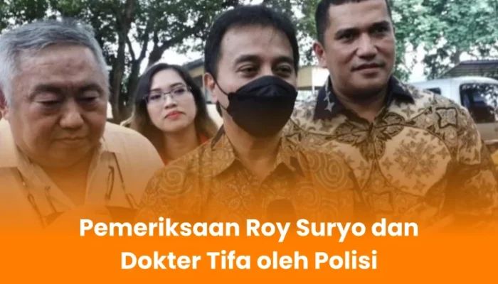 Roy Suryo Hadir di Sidang Perdana Dokter Tifa, Menyampaikan Dukungan dan Doa