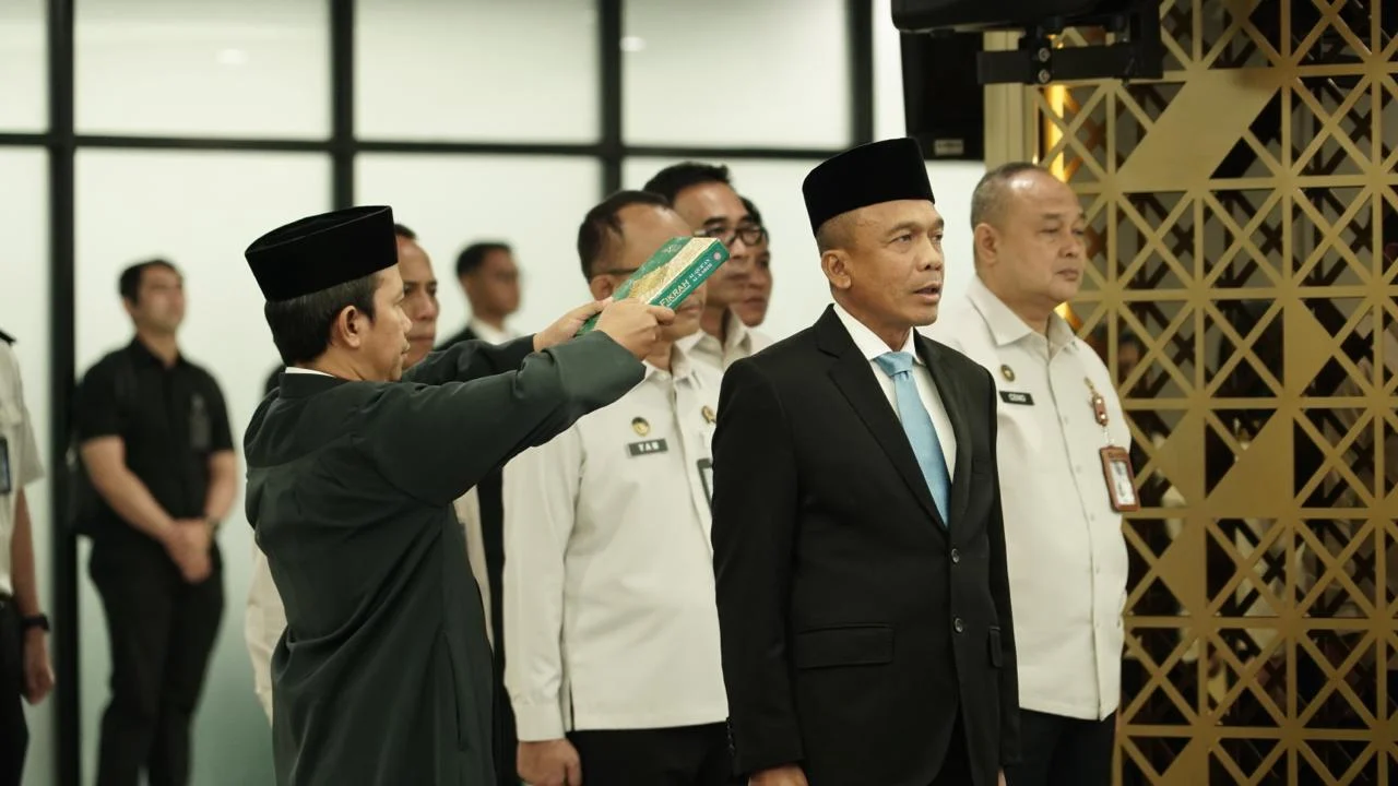 Rudi Setiawan Dilantik Sebagai Irjen Kementerian Imigrasi dan Pemasyarakatan