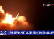 Serangan Iran Terbaru di Bahrain dan Kuwait, Aset Militer AS Diserang