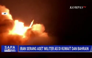 Serangan Iran Terbaru di Bahrain dan Kuwait, Aset Militer AS Diserang