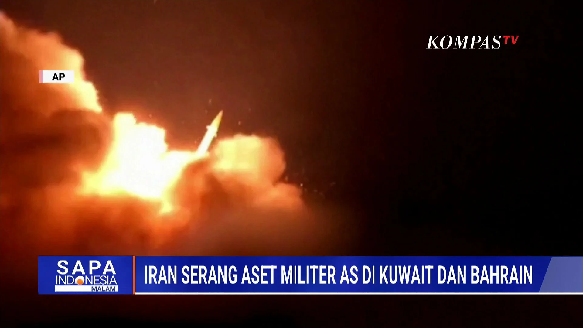 Serangan Iran Terbaru di Bahrain dan Kuwait, Aset Militer AS Diserang
