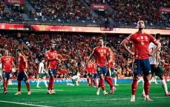 Spanyol Menang Dramatis Atas Belgia Berkat Gol Merino di Menit 88