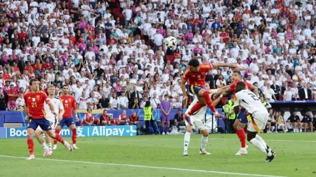 Spanyol Mengalahkan Portugal Berkat Gol Mikel Merino di Menit Terakhir