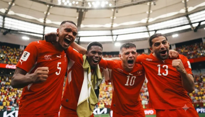 Swiss Menang Atas Kolombia, Kobel Jadi Pahlawan