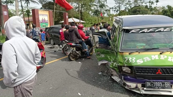 Tabrakan Beruntun di Sibolangit: Korban Jiwa dan Luka-Luka