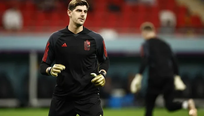 Thibaut Courtois Pasang Badan untuk Senne Lammers Setelah Kekalahan Belgia dari Spanyol di Piala Dunia 2026