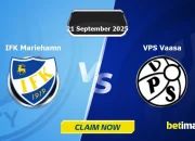 Vaasa VPS Menghancurkan IFK Mariehamn dengan Skor 4-0 di Veikkausliiga