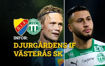 Vasteras SK dan Djurgardens IF: Dua Wajah Sepak Bola Swedia