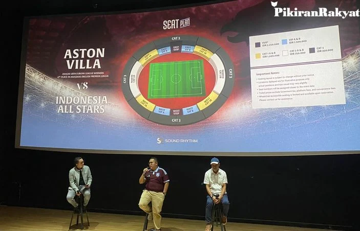 Aston Villa vs Indonesia All Star: Link Nonton dan Jadwal Pertandingan