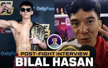 Bilal Hasan Raih Kontrak UFC Setelah Menang TKO 45 Detik