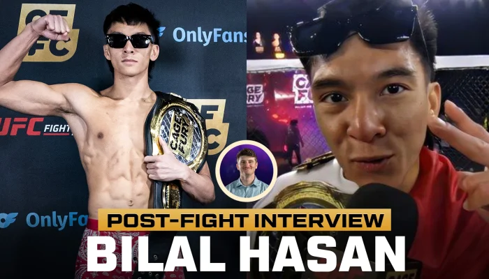 Bilal Hasan Raih Kontrak UFC Setelah Menang TKO 45 Detik
