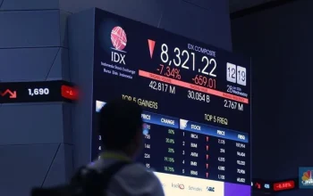 Bursa Saham Asia Melemah, Indeks Kospi Anjlok 4,5% pada Pembukaan Perdagangan