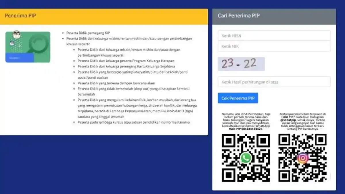 Cara Mengecek PIP 2026 dan Mengatasi Error di Link Resmi Kemendikdasmen
