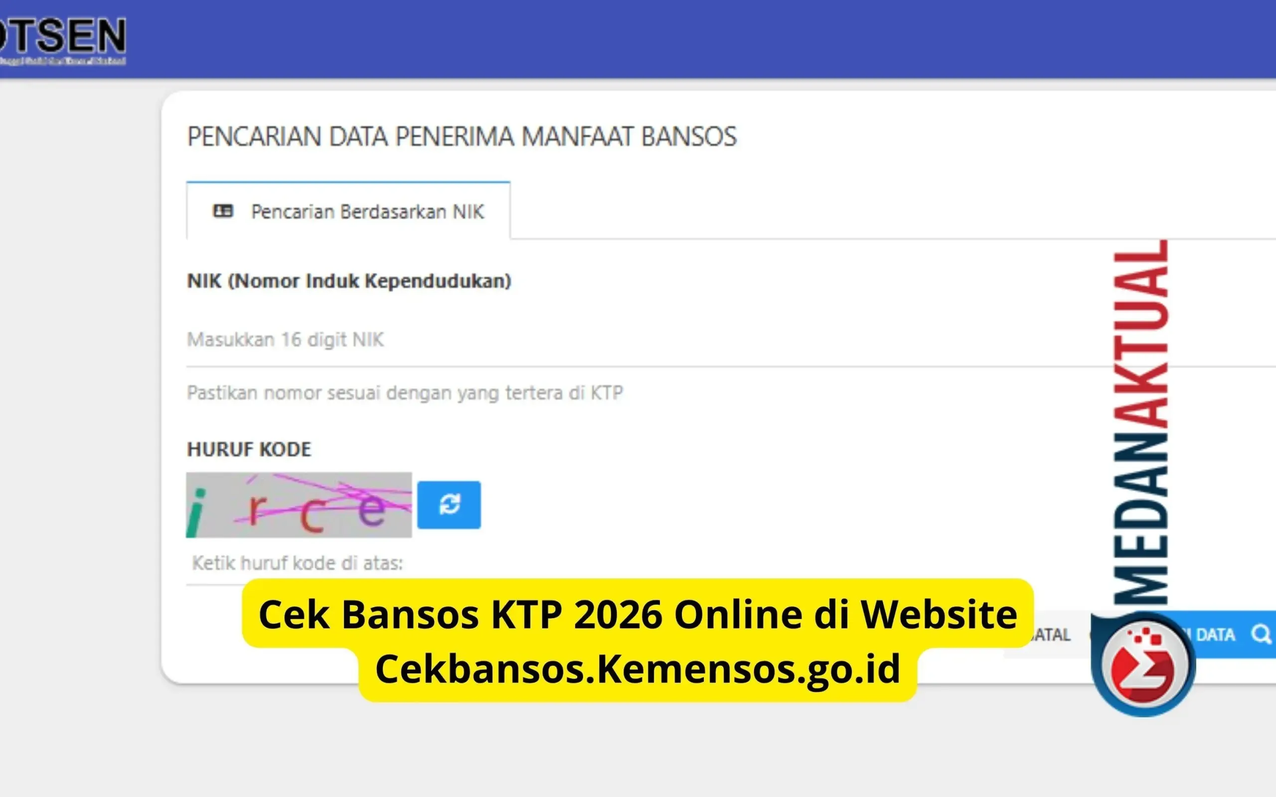 Cek Bansos KTP 2026: Begini Cara Mengetahui Status Penerima Bansos Secara Online