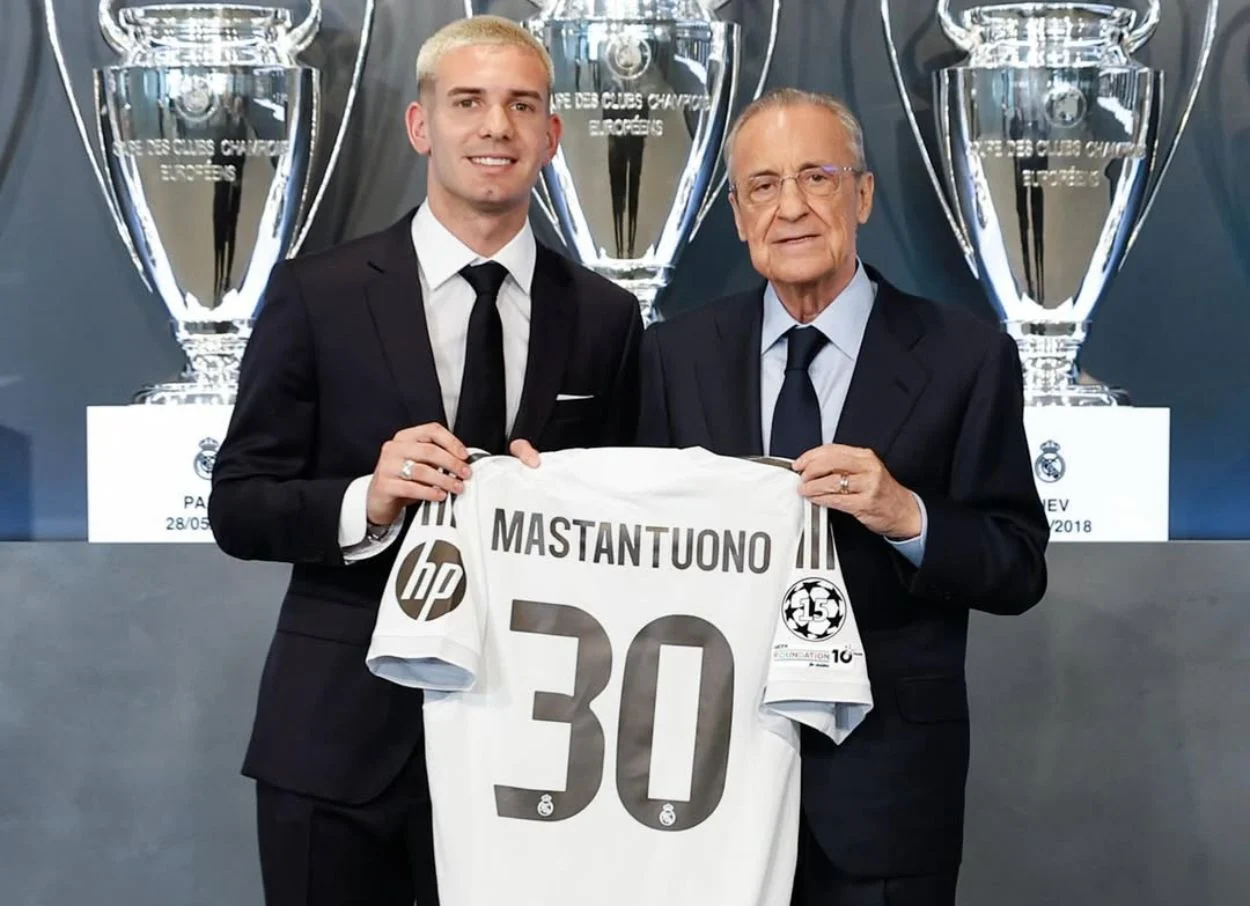 Franco Mastantuono Tinggalkan Real Madrid, Fiorentina Resmi Amankan Wonderkid Argentina