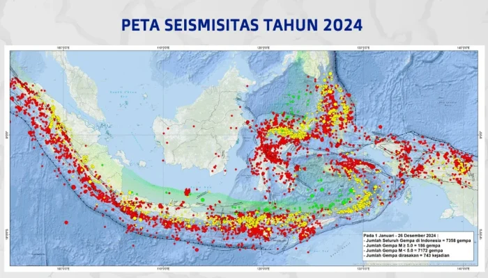 Gempa Bumi 7.7 Magnitudo di Indonesia, Setidaknya 38 Orang Tewas
