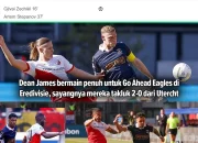 Go Ahead Eagles vs Willem II: Nathan Tjoe-A-On Tampil Penuh, Dean James Andalkan Kepercayaan Pelatih