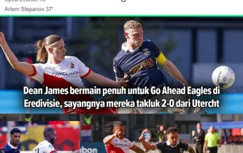 Go Ahead Eagles vs Willem II: Nathan Tjoe-A-On Tampil Penuh, Dean James Andalkan Kepercayaan Pelatih