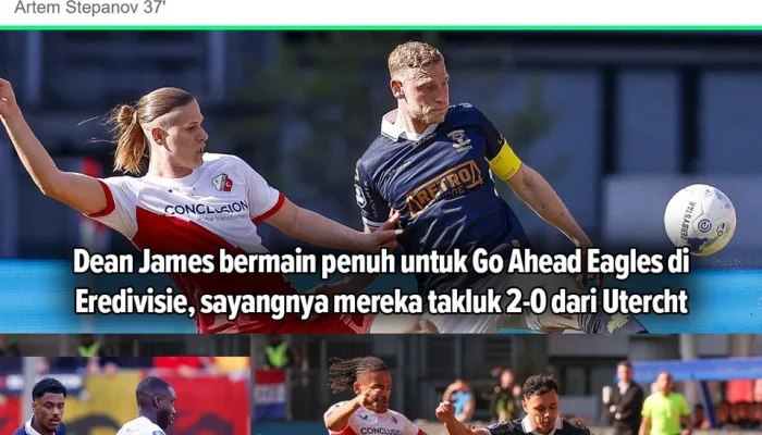 Go Ahead Eagles vs Willem II: Nathan Tjoe-A-On Tampil Penuh, Dean James Andalkan Kepercayaan Pelatih