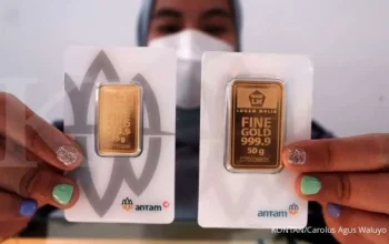 Harga Emas Antam Turun Rp 20.000, Cek Rincian Terbarunya