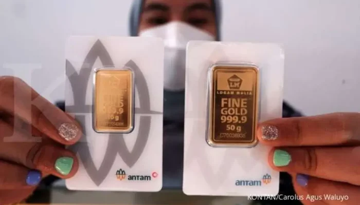 Harga Emas Antam Turun Rp 20.000, Cek Rincian Terbarunya