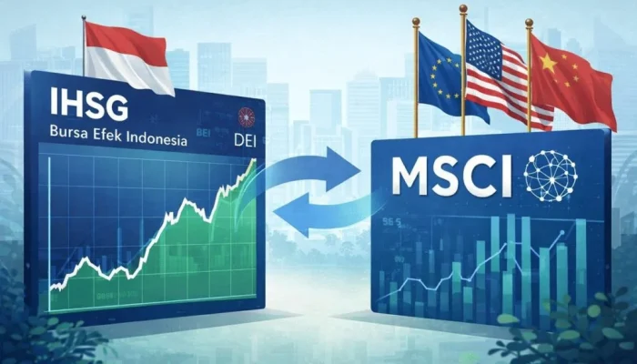IHSG Melemah Tipis, MSCI dan Geopolitik Menjadi Faktor Pengaruh