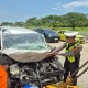 Insiden Kejar-Kejaran di Tol Semarang: Xpander Tabrak Palang Tol
