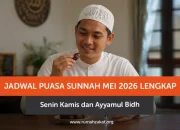 Jadwal Puasa Sunnah Agustus 2026: Senin Kamis, Ayyamul Bidh, dan Niatnya