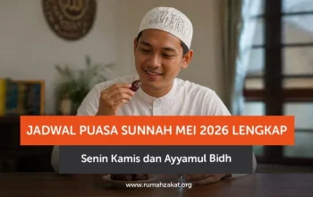 Jadwal Puasa Sunnah Agustus 2026: Senin Kamis, Ayyamul Bidh, dan Niatnya