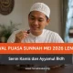 Jadwal Puasa Sunnah Agustus 2026: Senin Kamis, Ayyamul Bidh, dan Niatnya