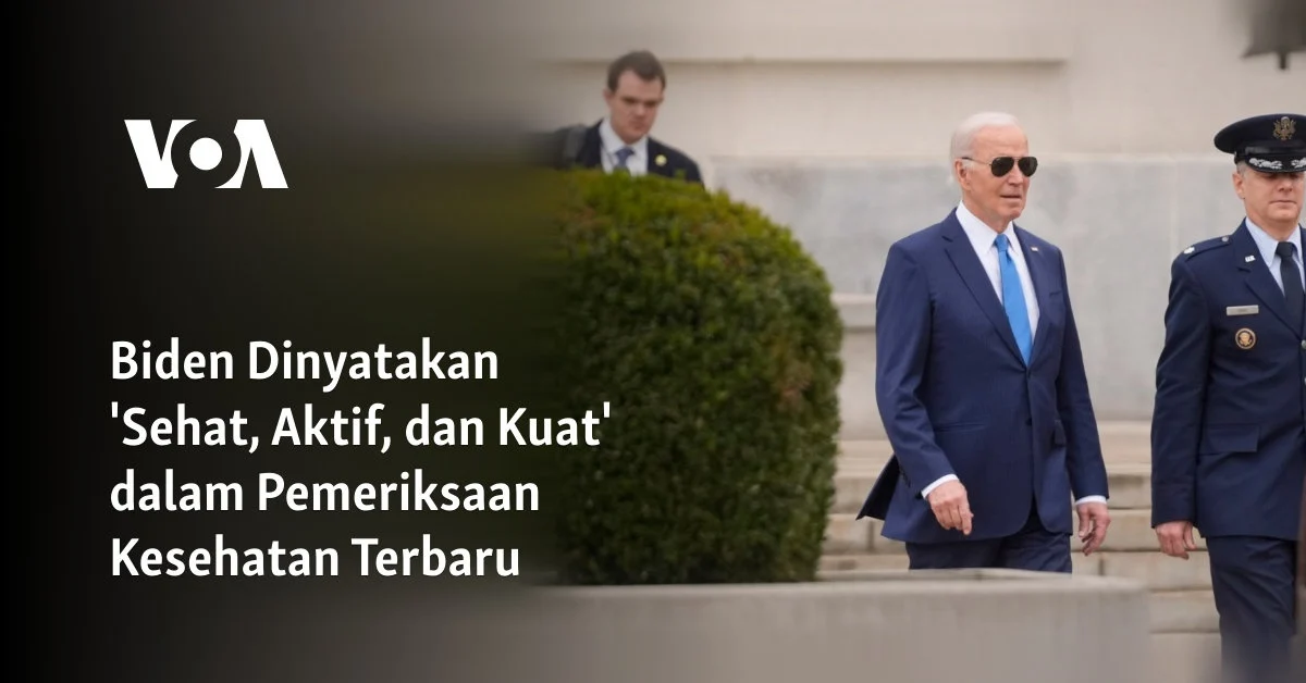 Joe Biden Menghadapi Tantangan Kesehatan dan Politik