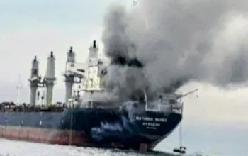 Kapal Tanker UEA Diserang di Selat Hormuz, Iran Dikecam